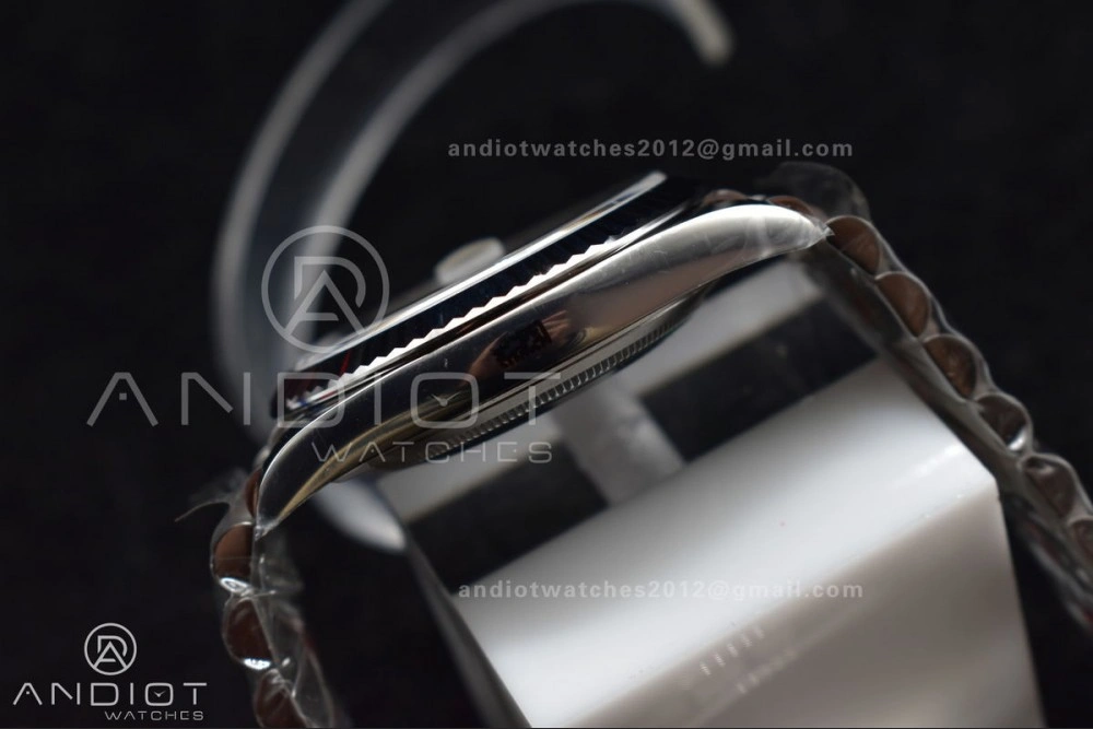 SmartChoice DateJust 41 SS 126334 Clean 1:1 Best Edition 904L Steel Grey Diamonds Dial On Jubilee Bracelet VR 421