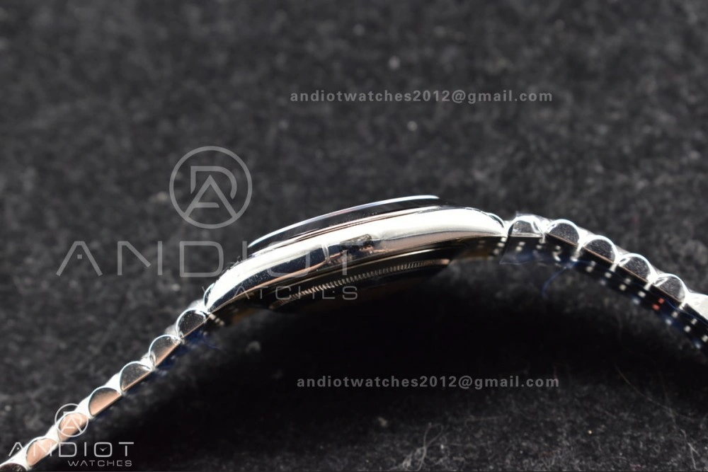 DateJust 41 SS 126334 VSF 1:1 Best Edition 904L Steel Gray Dial Green Roman on Jubilee Bracelet VS FashionForward 642