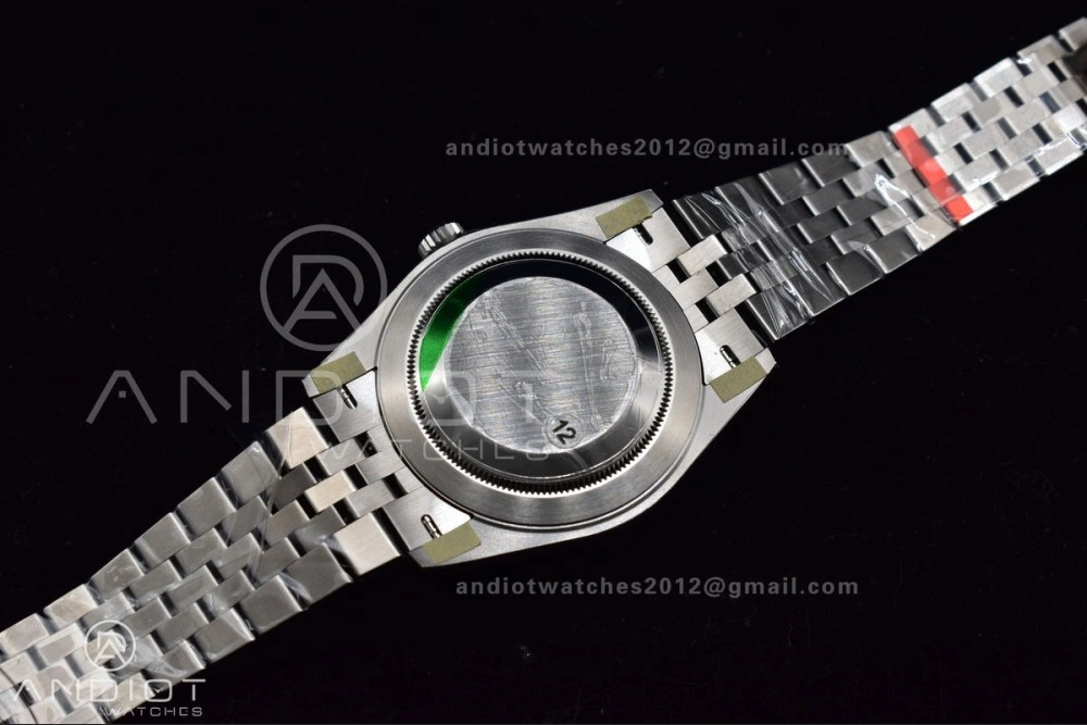 DateJust 41 SS 126334 VSF 1:1 Best Edition 904L Steel Gray Dial Green Roman on Jubilee Bracelet VS FashionForward 642
