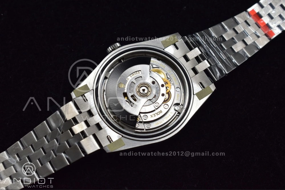 DateJust 41 SS 126334 VSF 1:1 Best Edition 904L Steel Gray Dial Green Roman on Jubilee Bracelet VS FashionForward 642