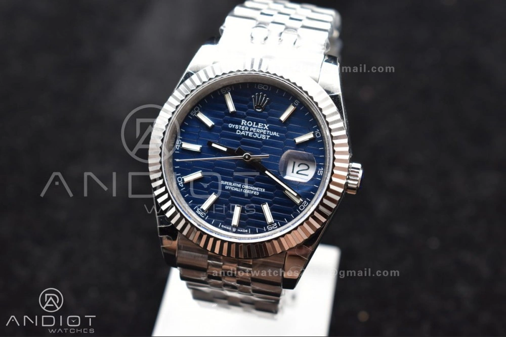 DateJust 41 SS BPF 316L Steel Stick Markers on Jubilee Bracelet A2813 V Soft 651