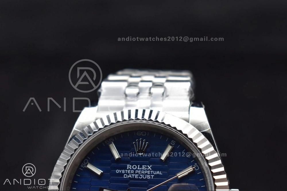 DateJust 41 SS BPF 316L Steel Stick Markers on Jubilee Bracelet A2813 V Soft 651