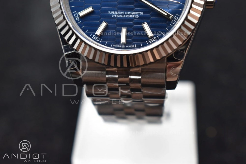 DateJust 41 SS BPF 316L Steel Stick Markers on Jubilee Bracelet A2813 V Soft 651