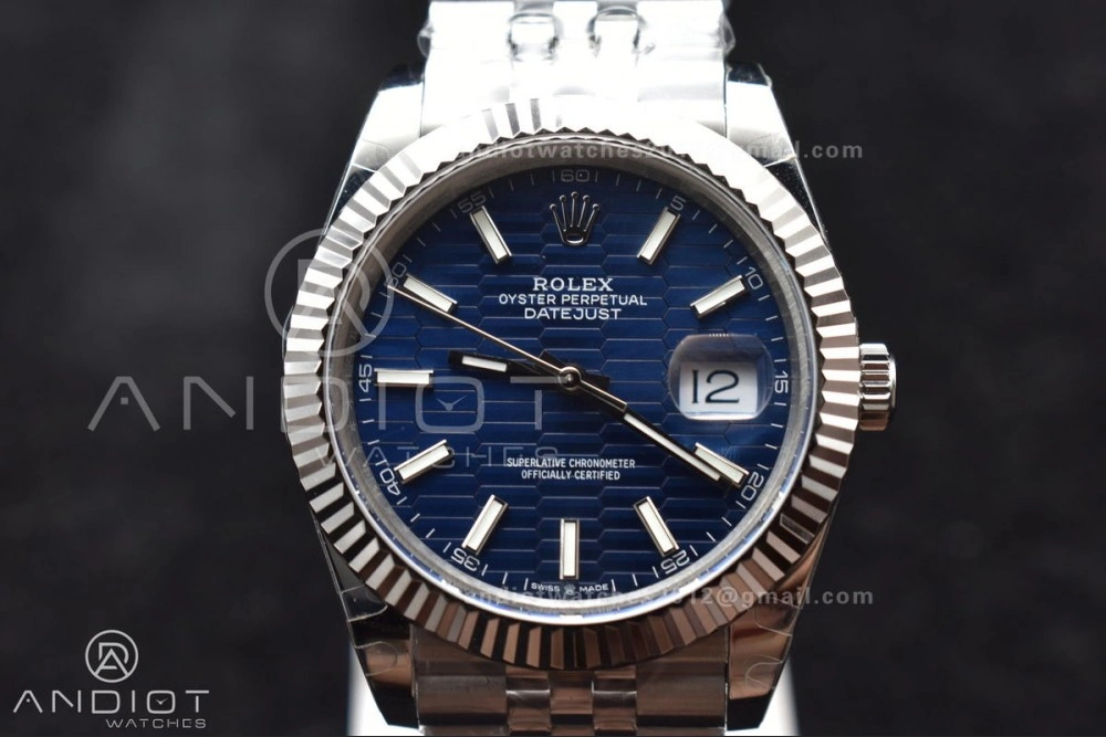 DateJust 41 SS BPF 316L Steel Stick Markers on Jubilee Bracelet A2813 V Soft 651
