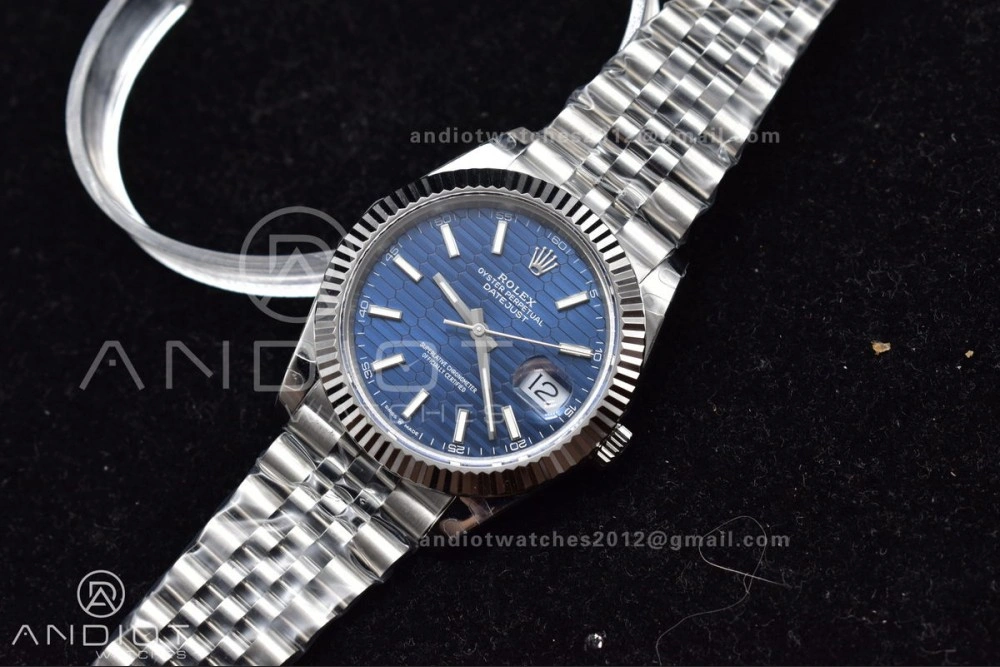DateJust 41 SS BPF 316L Steel Stick Markers on Jubilee Bracelet A2813 V Soft 651