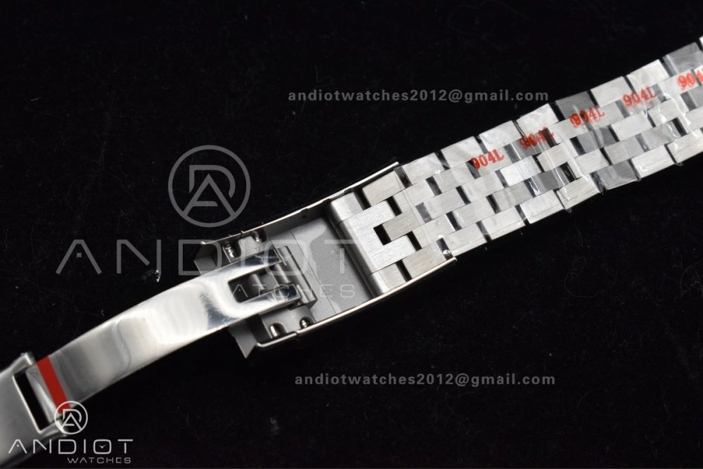 Practical Datejust 41 SS 904L Steel Clean 1:1 Best Edition Blue Roman Dial on Jubilee Bracelet VR 650
