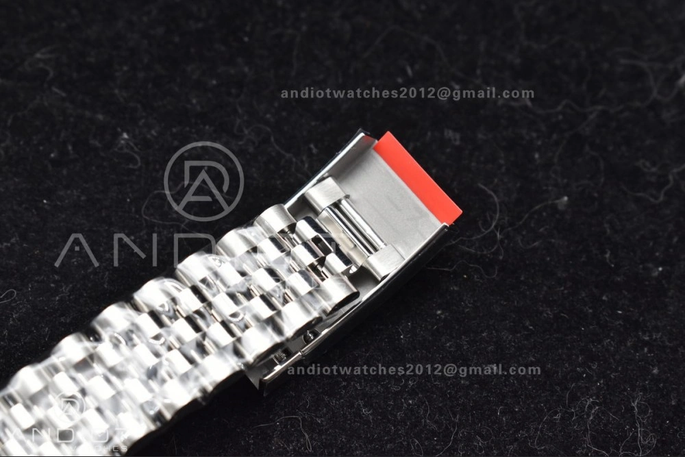Practical Datejust 41 SS 904L Steel Clean 1:1 Best Edition Blue Roman Dial on Jubilee Bracelet VR 650