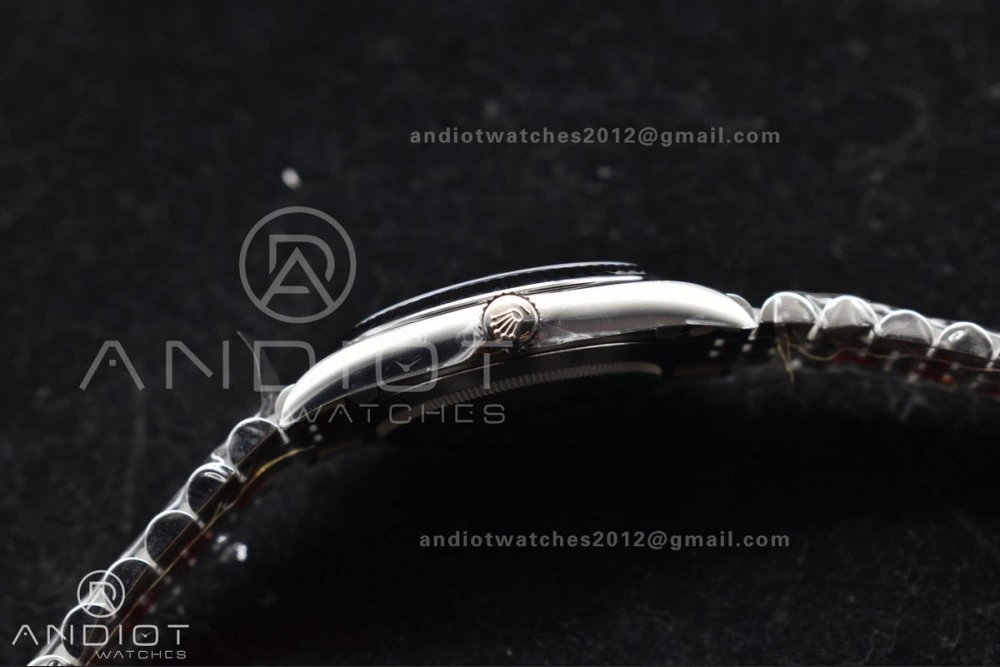 Practical Datejust 41 SS 904L Steel Clean 1:1 Best Edition Blue Roman Dial on Jubilee Bracelet VR 650