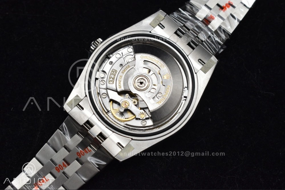 Practical Datejust 41 SS 904L Steel Clean 1:1 Best Edition Blue Roman Dial on Jubilee Bracelet VR 650