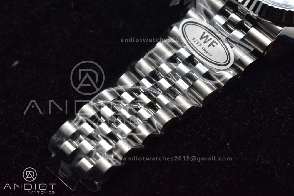 Supportive Datejust 41 SS 904L Steel WF 1:1 Best Edition White Stick Dial on SS Jubilee Bracelet A 649