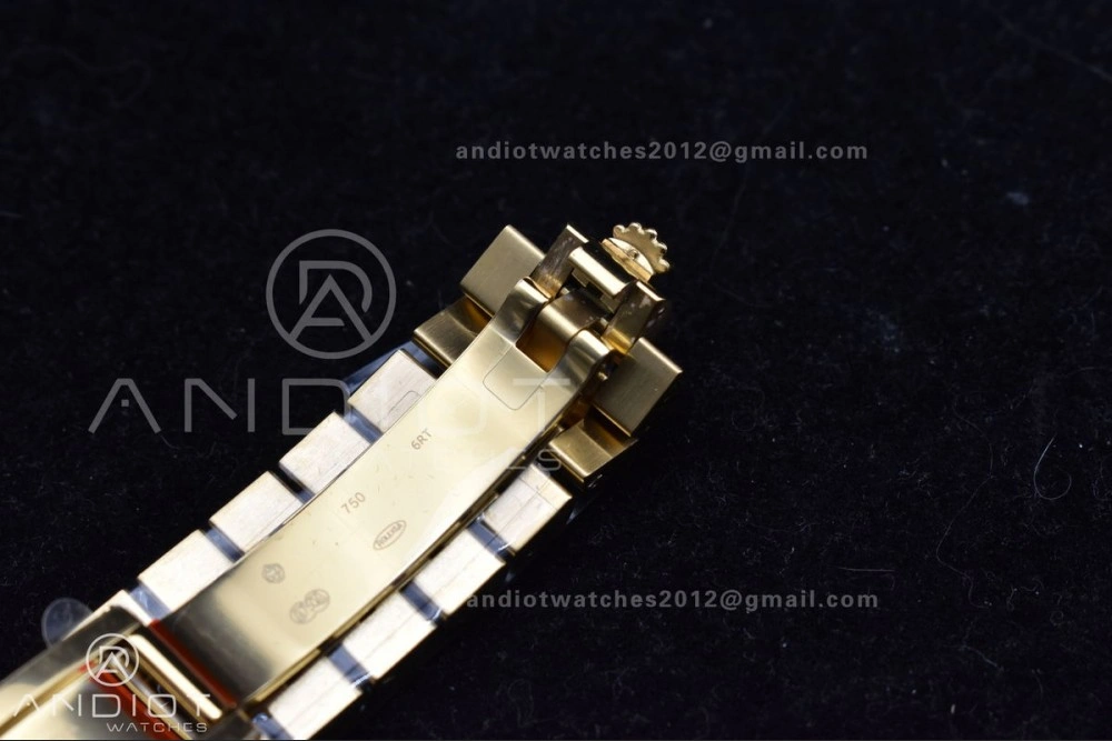 Sporty Day Date 36 YG RAF 1:1 Best Edition Red Carnelian Dial on YG Bracelet A 653