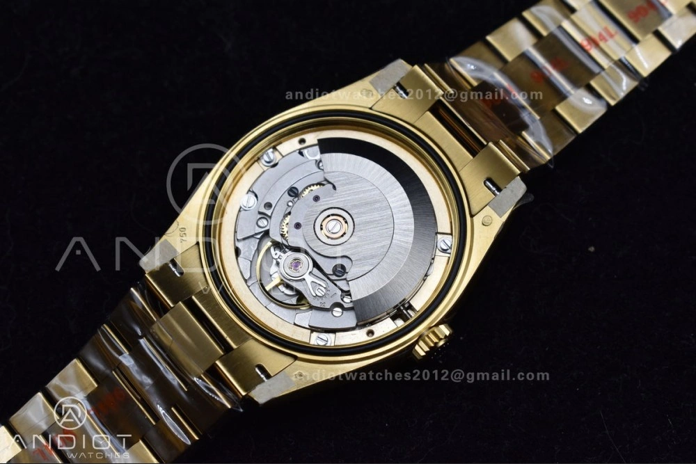 Sporty Day Date 36 YG RAF 1:1 Best Edition Red Carnelian Dial on YG Bracelet A 653
