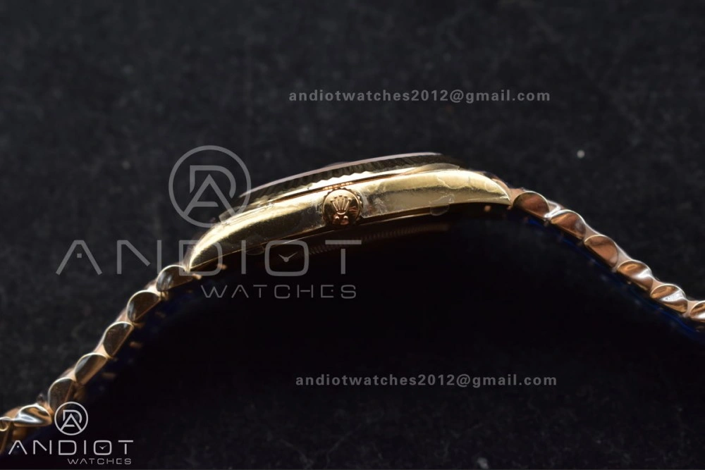 MoistureWicking Day Date 40 RG 228235 THBF 1:1 Best Edition Green Roman Dial on President Bracelet VR3255 (Gain Weight) 652