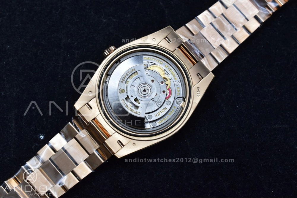 MoistureWicking Day Date 40 RG 228235 THBF 1:1 Best Edition Green Roman Dial on President Bracelet VR3255 (Gain Weight) 652