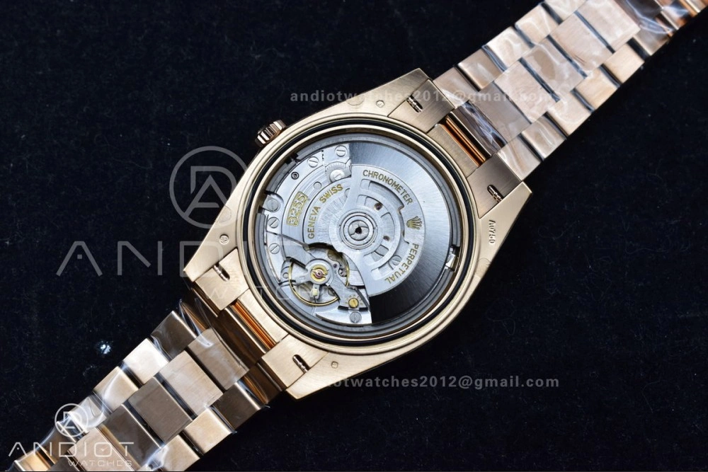 MoistureWicking Day Date 40 RG 228235 THBF 1:1 Best Edition Green Roman Dial on President Bracelet VR3255 (Gain Weight) 652