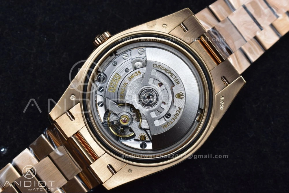 MoistureWicking Day Date 40 RG 228235 THBF 1:1 Best Edition Green Roman Dial on President Bracelet VR3255 (Gain Weight) 652