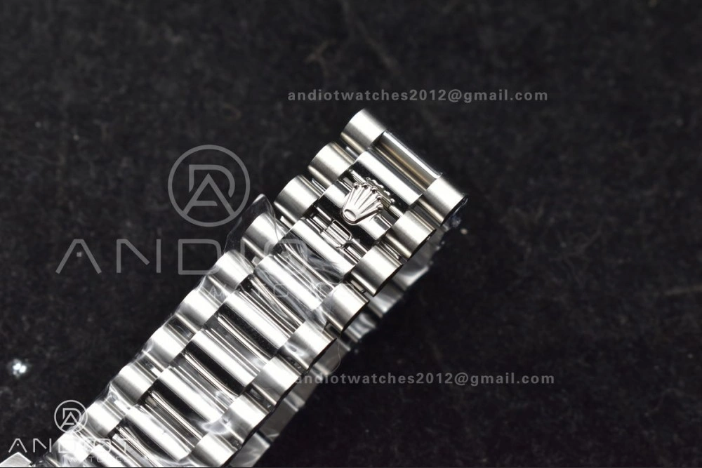 Refined Day Date 40 SS 228239 THBF 1:1 Best Edition Green Roman Dial on President Bracelet VR3255 (Gain Weight) 662