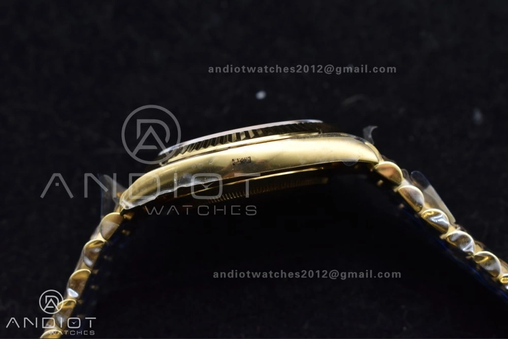 Day Date 40 YG 228238 ARF 1:1 Best Edition Gold Crystal Dial On President Bracelet VR3255 (Gain Weight) Sustainable 654