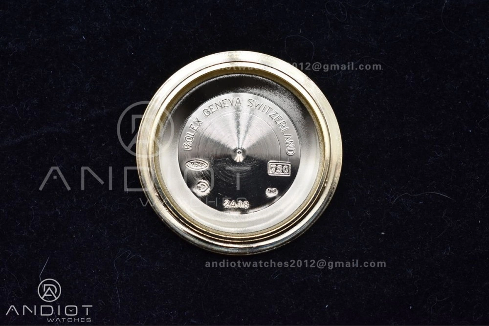 Resilient Day Date 40 YG 228238 ARF 1:1 Best Edition Gold Stick Dial On President Bracelet VR3255 (Gain Weight) 668