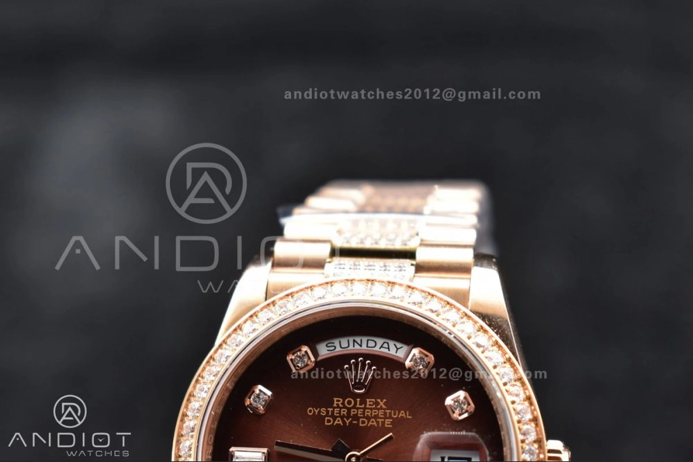 DayDate 36 RG BPF Best Version On President Bracelet A2836 V Trendsetting 666