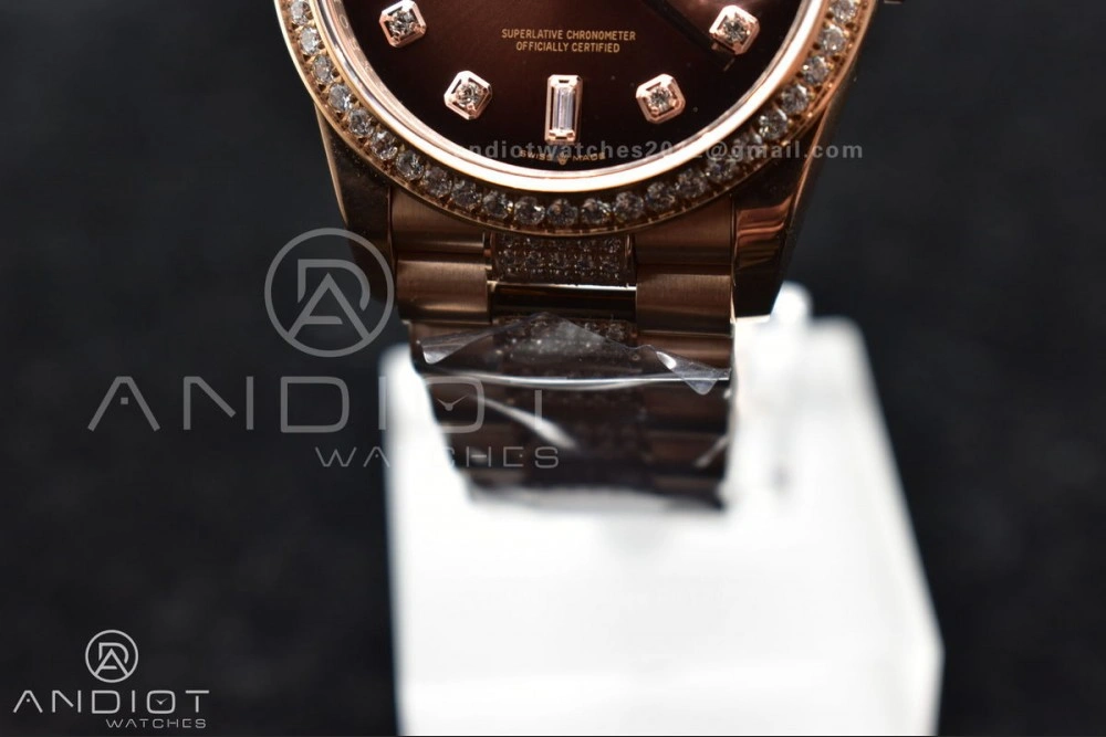 DayDate 36 RG BPF Best Version On President Bracelet A2836 V Trendsetting 666