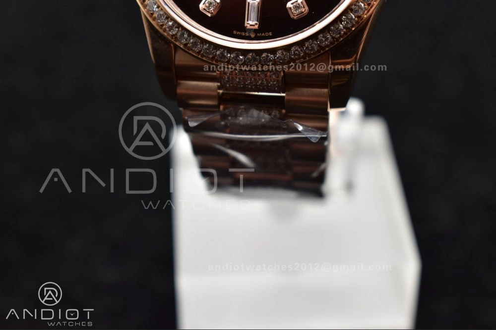 DayDate 36 RG BPF Best Version On President Bracelet A2836 V Trendsetting 666