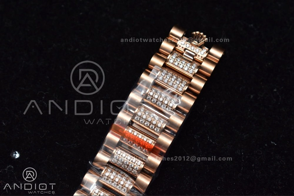 DayDate 36 RG BPF Best Version On President Bracelet A2836 V Trendsetting 666