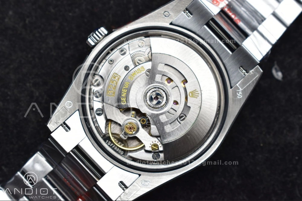 DayDate 36 SS QF Best Edition 904L Steel Blue Crystal Dial on President Bracelet vr3255 V5 (Gain Weight) Affordable 676