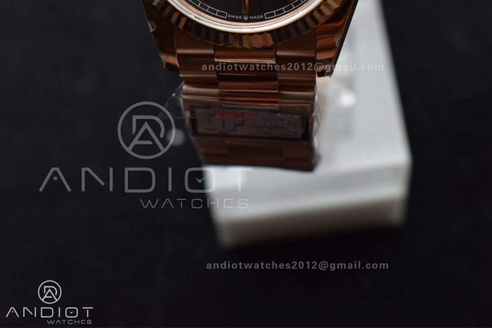 Seasonal DayDate 36 SS QF Best Edition 904L Steel Grey Dial on President Bracelet vr3255 V5 (Gain Weight) 681