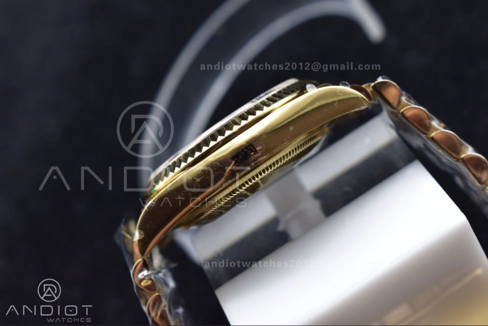 DayDate 36 YG BPF Best Version On President Bracelet A2836 V Unisex 686
