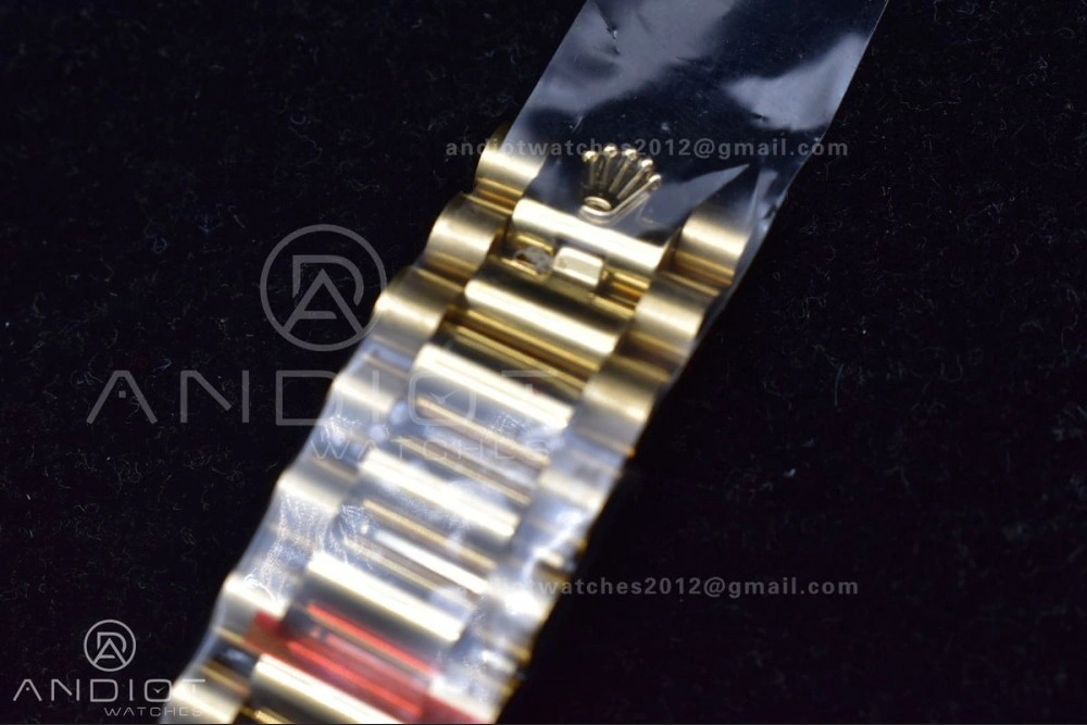 DayDate 36 YG BPF Best Version On President Bracelet A2836 V Unisex 686