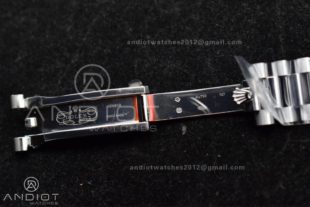 DayDate 40 GMF Tungsten Weighted 904L Steel Blue Dial Roman Markers On President Bracelet A3255 V Trendsetting 703