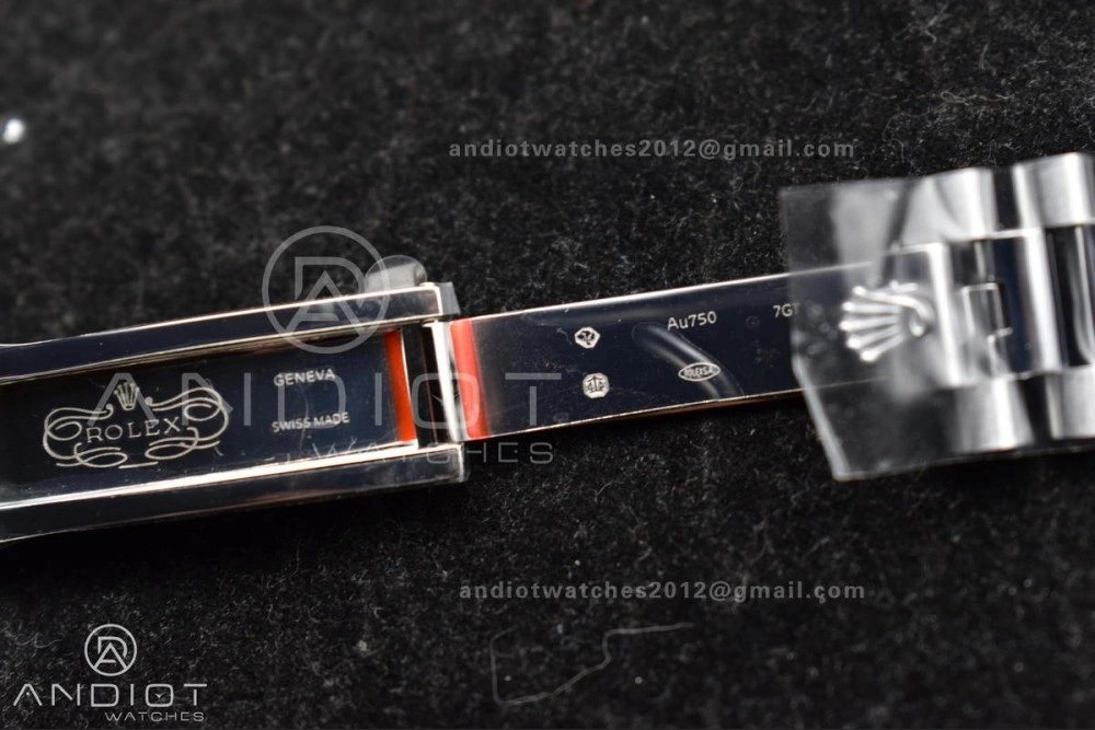 DayDate 40 GMF Tungsten Weighted 904L Steel Blue Dial Roman Markers On President Bracelet A3255 V Trendsetting 703