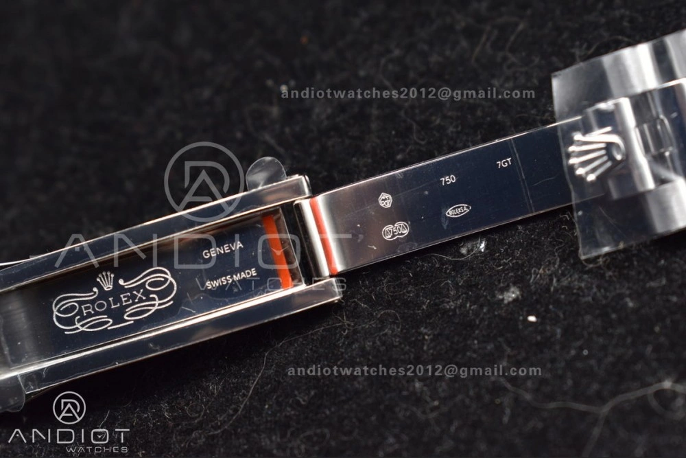 DayDate 40 GMF Tungsten Weighted 904L Steel Grey Dial Stick Markers On President Bracelet A2836 V Stretchable 704