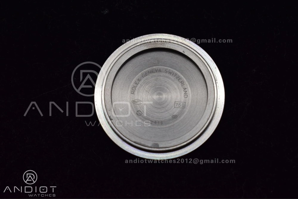 DayDate 40 GMF Tungsten Weighted 904L Steel Grey Dial Stick Markers On President Bracelet A2836 V Stretchable 704