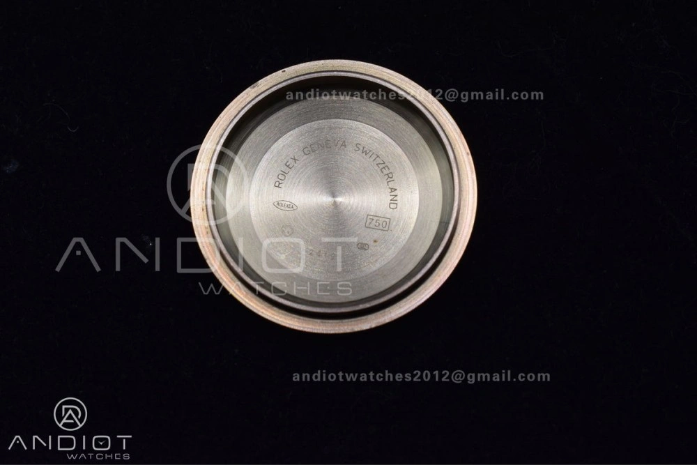 Durable DayDate 40 RG GMF Plated 904L Steel RG Dial Crystal Markers On President Bracelet A2836 V 705