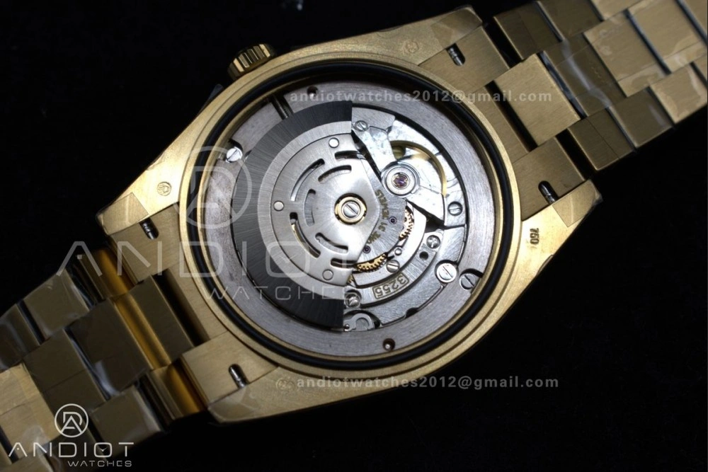 OnTrend DayDate 40 RG GSF Gain Weight Gold Roman Dial on President Bracelet A 390