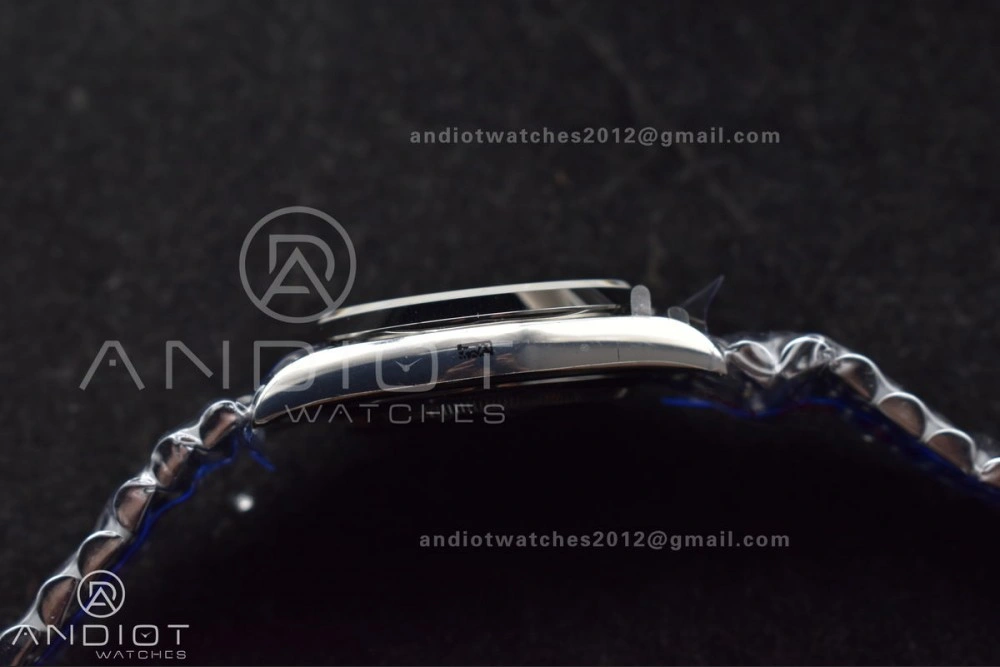 Functional DayDate 40 SS GMF 904L Steel Green Dial Arabic Markers On President Bracelet A 707