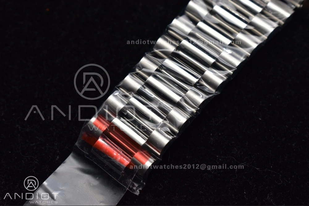 DayDate 40 SS GMF 904L Steel Iced Blue Dial Arabic Markers on President Bracelet A3255 V Cozy 710