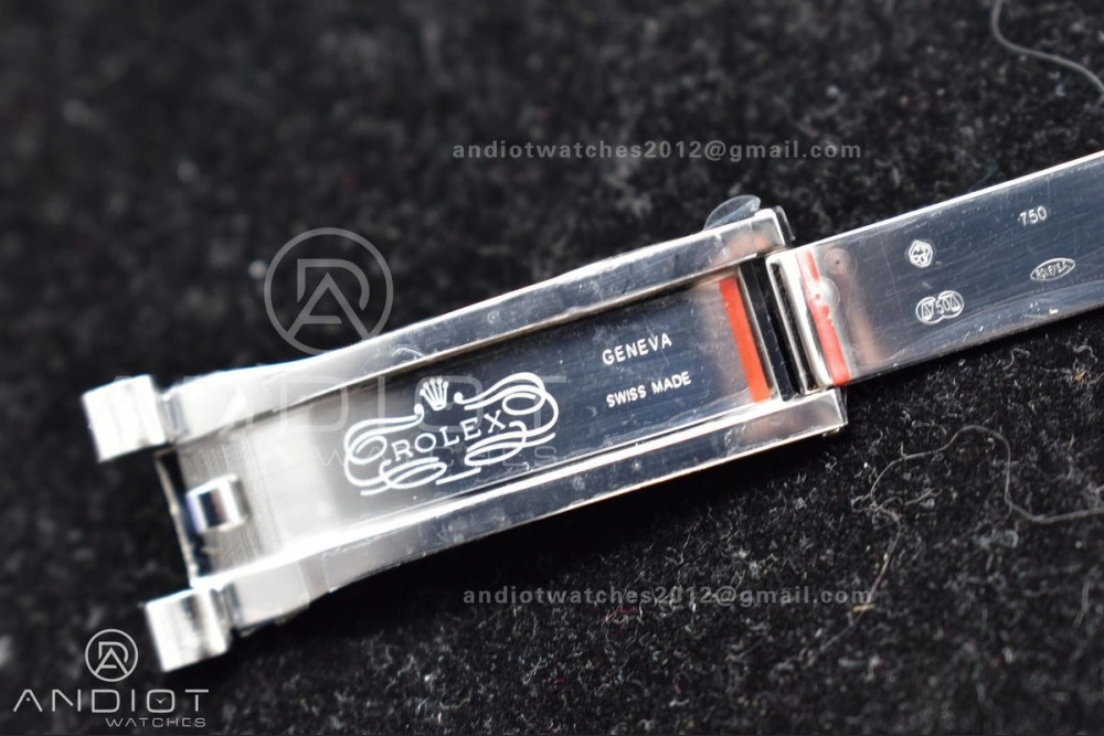 DayDate 40 SS GMF 904L Steel Iced Blue Dial Arabic Markers on President Bracelet A3255 V Cozy 710