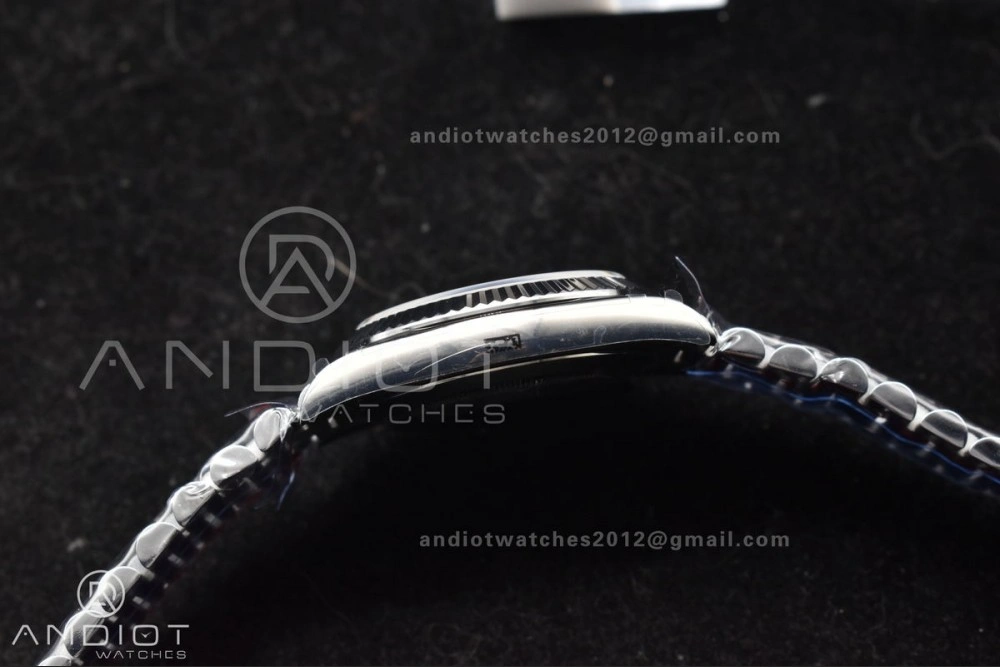DayDate 40 SS GMF Gain Weight Black Crystal Dial On President Bracelet A Attractive 717
