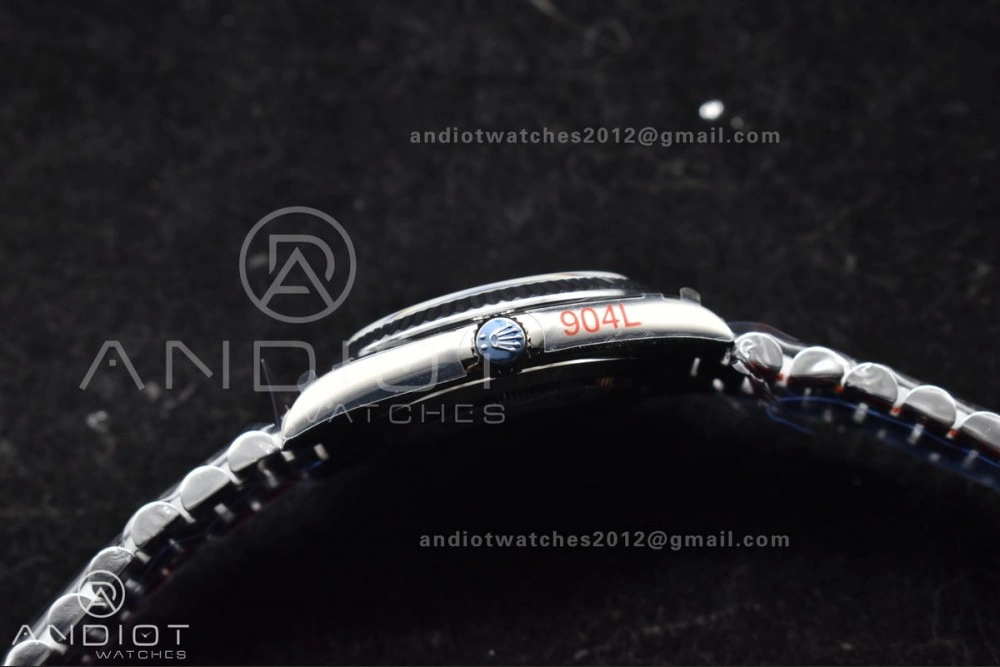 DayDate 40 SS GMF Gain Weight Black Crystal Dial On President Bracelet A Attractive 717