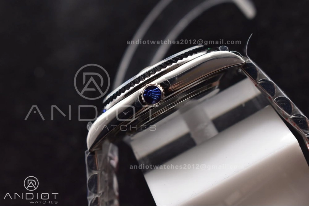 Popular DayDate 40 SS GMF Gain Weight Ice Blue Stick Dial on President Bracelet A 716