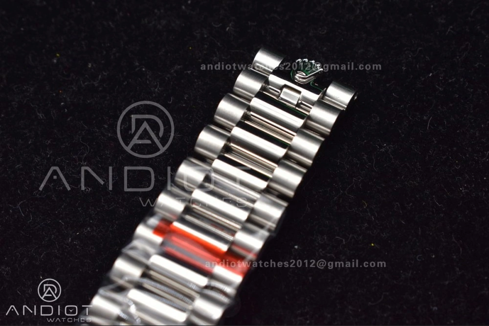 Popular DayDate 40 SS GMF Gain Weight Ice Blue Stick Dial on President Bracelet A 716
