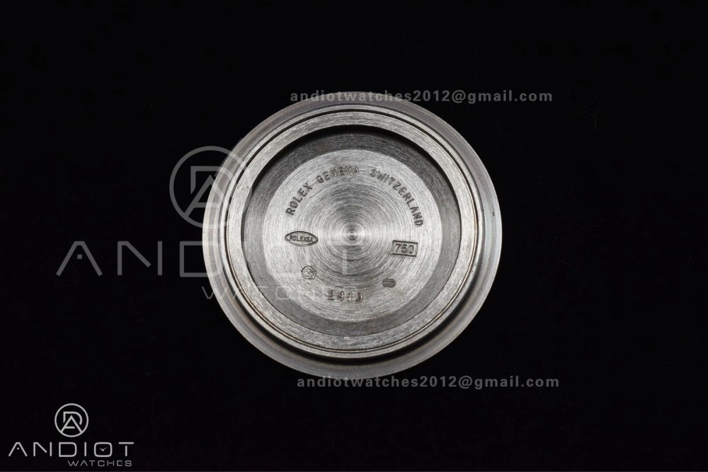 TimelessDesign DayDate 40 SS GSF Gain Weight Iced Blue Crystal Dial On President Bracelet A 720