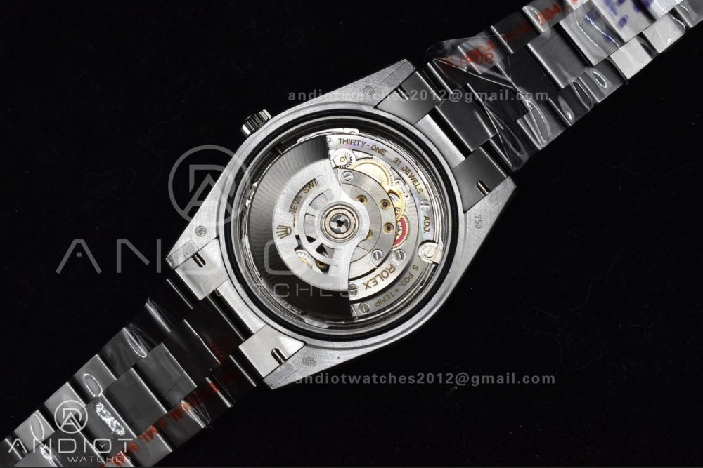 DayDate 40 SS JDF 904L Steel Green Arabic Dial on President Bracelet VR3255 V3 (Gain Weight) UrbanStyle 722