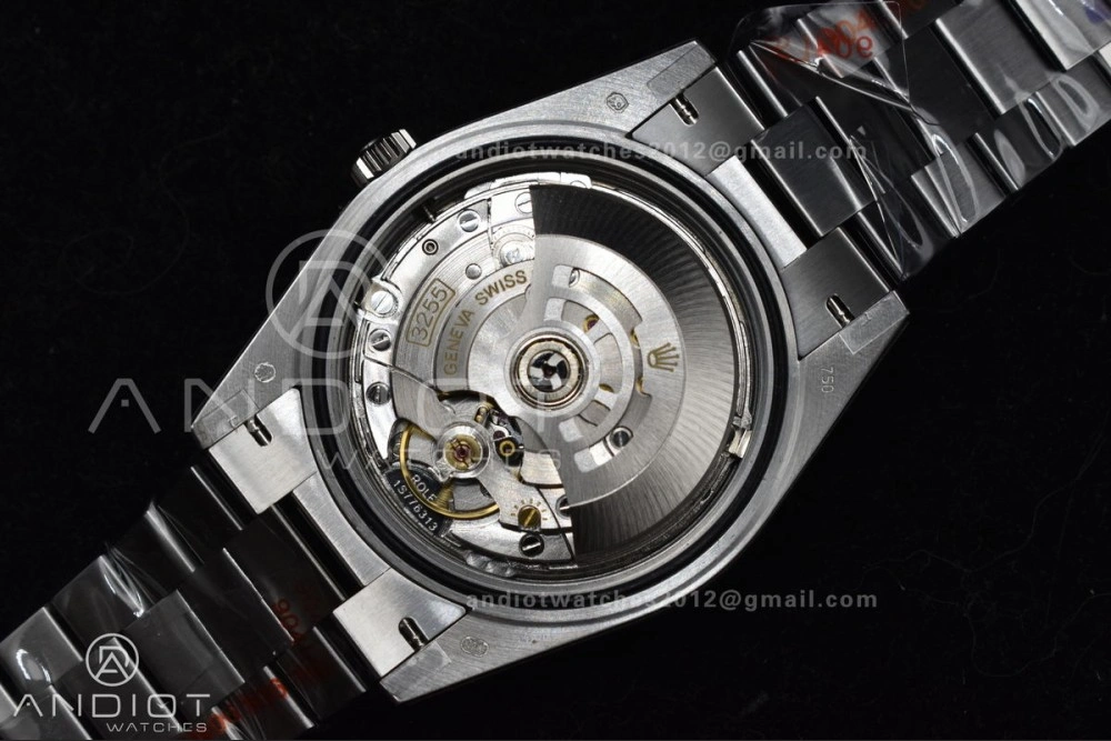 DayDate 40 SS JDF 904L Steel Green Arabic Dial on President Bracelet VR3255 V3 (Gain Weight) UrbanStyle 722