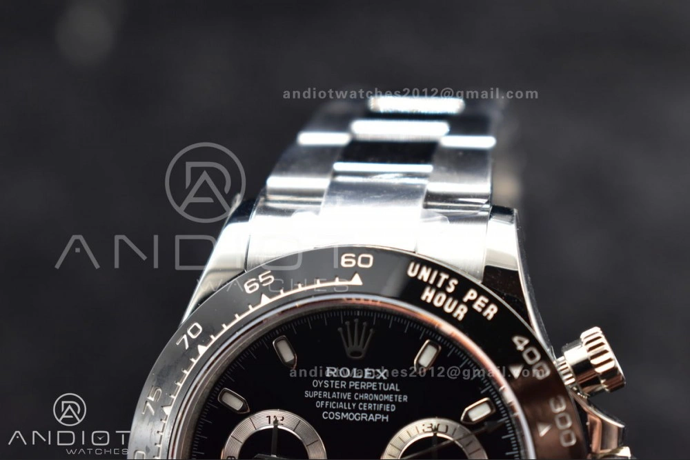 Daytona 116500 APSF 1:1 Best Edition 904L SS Case and Bracelet Black Dial SH Trendy 733