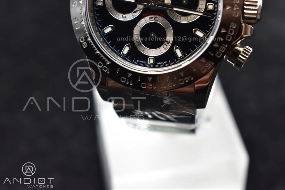 Daytona 116500 APSF 1:1 Best Edition 904L SS Case and Bracelet Black Dial SH Trendy 733