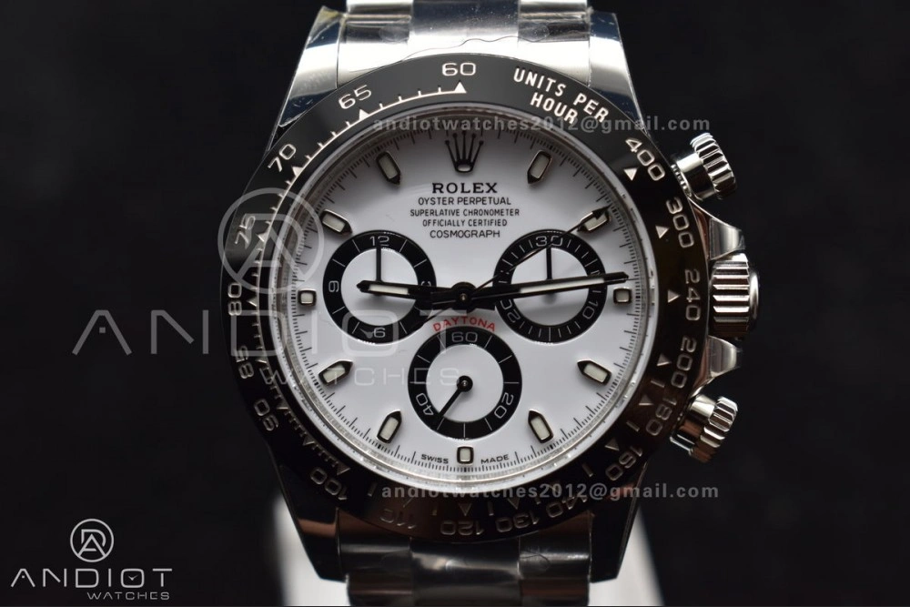 Lightweight Daytona 116500 BTF 1:1 Best Edition 904L SS Case and Bracelet White Dial SA 732